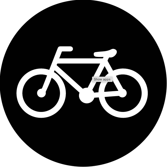 Support à vélos logo
